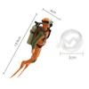 Miniature Diver Figure Diving Model Action Figure Miniature Sea Animal Model Ornaments Aquarium Decor Fish Tank Figurine Decor