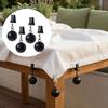 4 Pcs Gravity Ball Table Cloth Weights with Clip Heavy Duty Drapery Weights  Outdoor Use