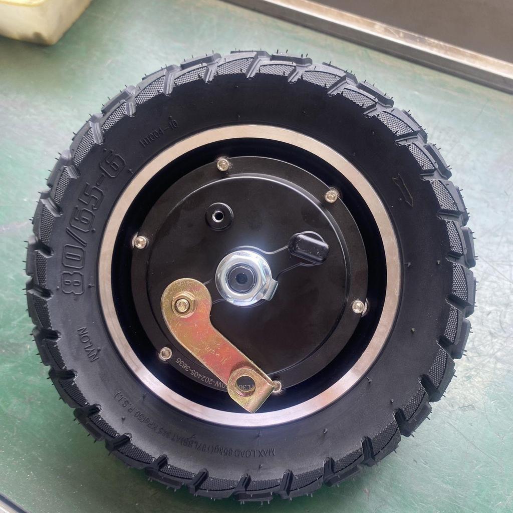 10-Inch Electric Scooter Motor with Disc Brake for Ride-Hailing & Commuting, Compatible with 36V/48V Systems, Rear Wheel Hub Motor