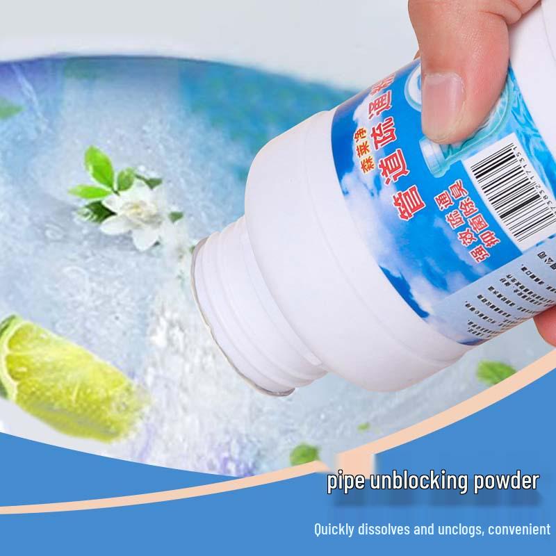 Powerful Pipe Dredging Powder for Kitchen and Bathroom Unclogging