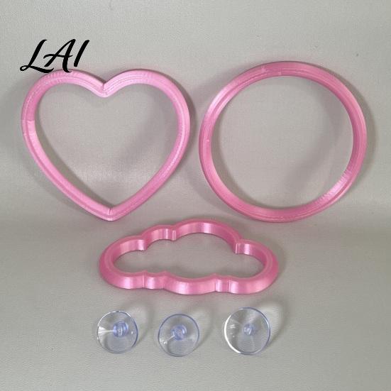Betta Fish Training Loop 1/3Pcs Exercise Ring with Suction Cup Aquarium Landscaping Supplies Feeding Ring Tank Enrichment Toy Accessories Play Hoop