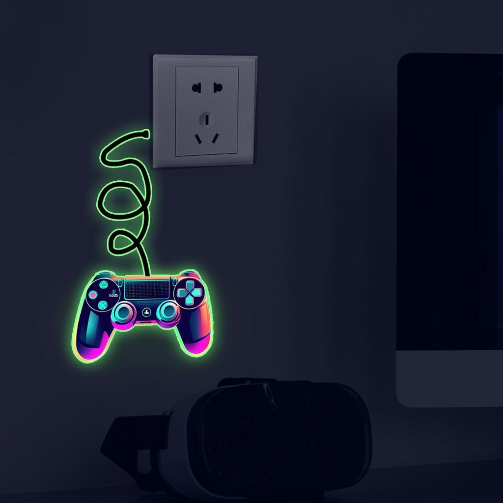Arcade-Style Game Console Switch Self-Adhesive Decorative Sticker
