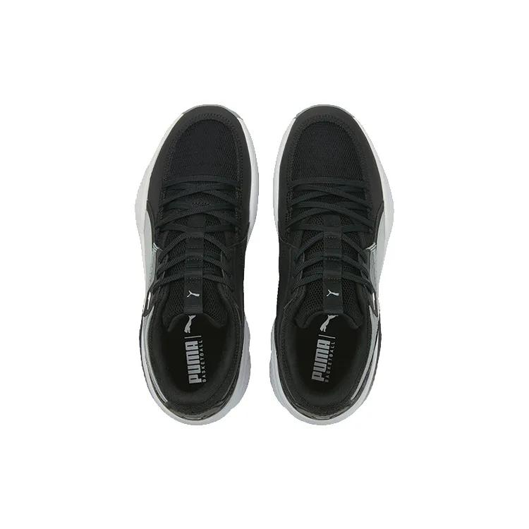 Puma Court Rider Team 'Black White' (Unisex) Black / White Basketball Shoes 195660 06