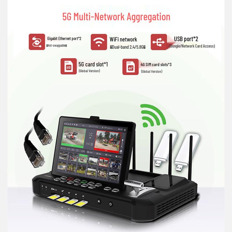 

Oton R20Pro Multi-Network Live Broadcast Switcher