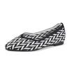Frühling Herbst Neue gestrickte spitze flache Unterseite Einzelschuhe Damen Casual Flachmund Damenschuhe