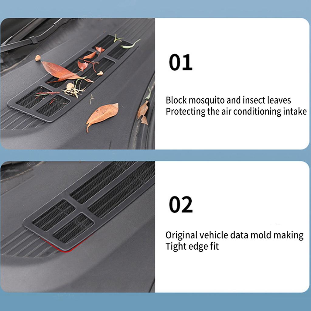 Car Front Air Conditioning Intake Grille Protective Cover for  2021-2022 Intake Grille Inlet Guard Auto Accessory