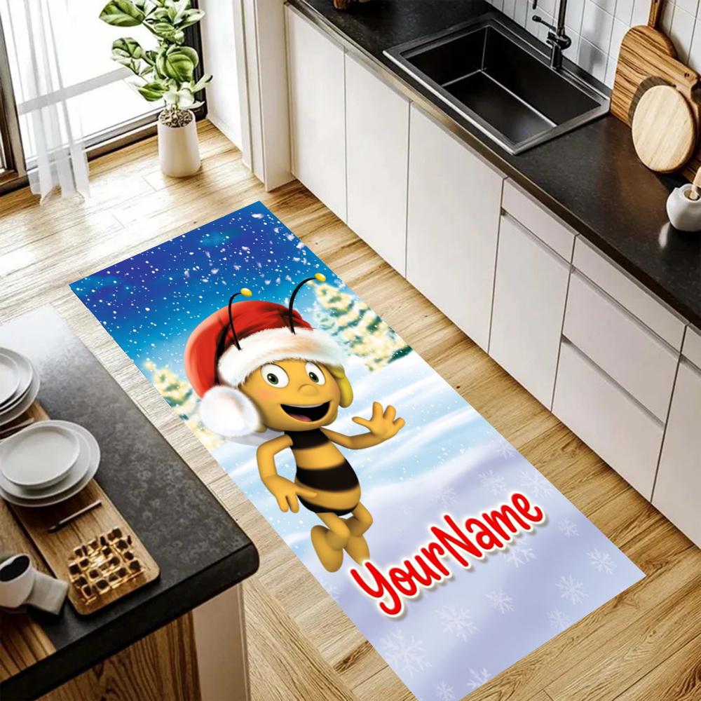 Biene Maja Customize Your Name Kitchen Rug Runner Rug Laundry Mat Hallway Entryway The Best Gift Choice
