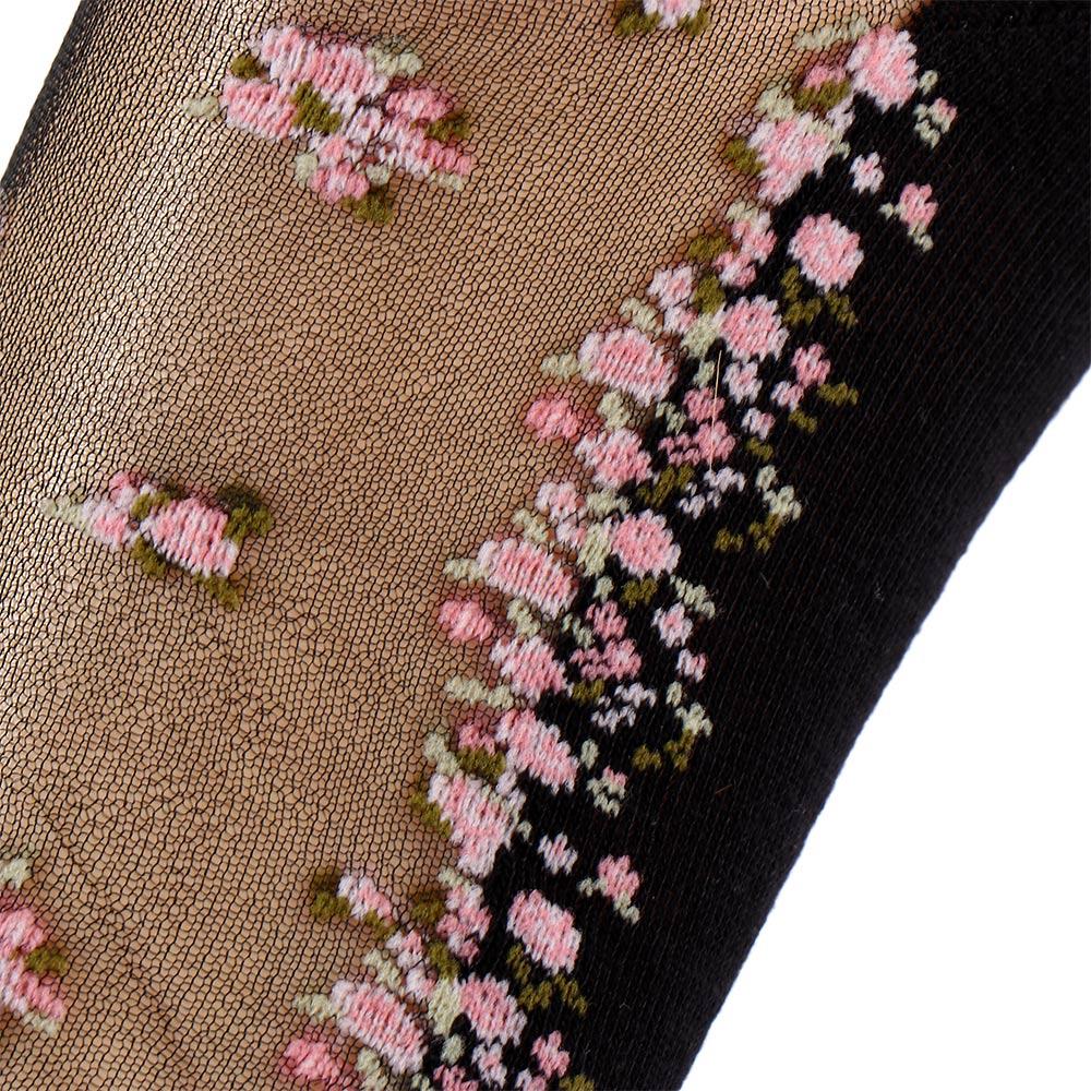 Women Leisure Boat Socks Bow Thin Jacquard Crystal Sock Short Sock Ankle Socks Socks