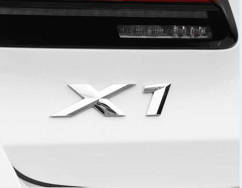 1pcs 3D ABS X1 X2 X3 X4 X5 X6 X7 GT Car Letter Rear Tailgate Trunk Decals Emblem Badge Sticker Decal Styling Auto Accessories