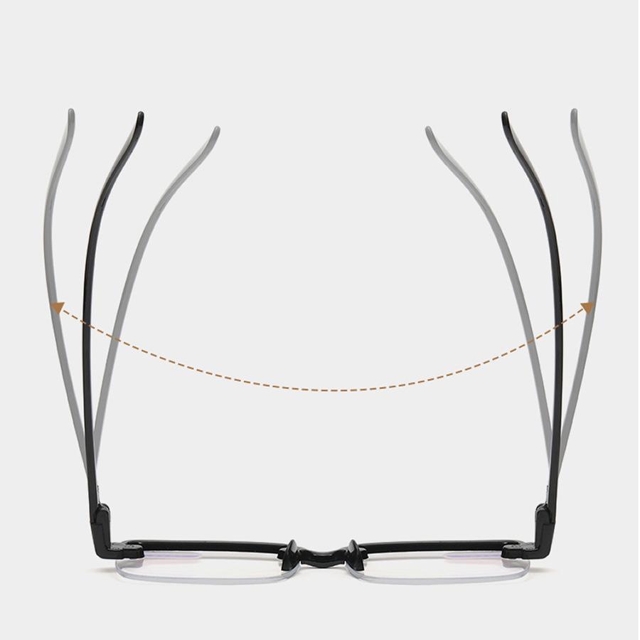 Új divatos keret nélküli olvasószemüveg férfiaknak és nőknek, retro, klasszikus, kényelmes olvasószemüveg