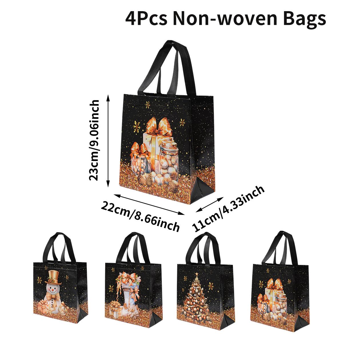

Christmas Snowman Non-woven Bags Christmas Decoration for Home 2026 Santa Claus Elk Gift Packing Bag Navidad Natal New Year 2026 other