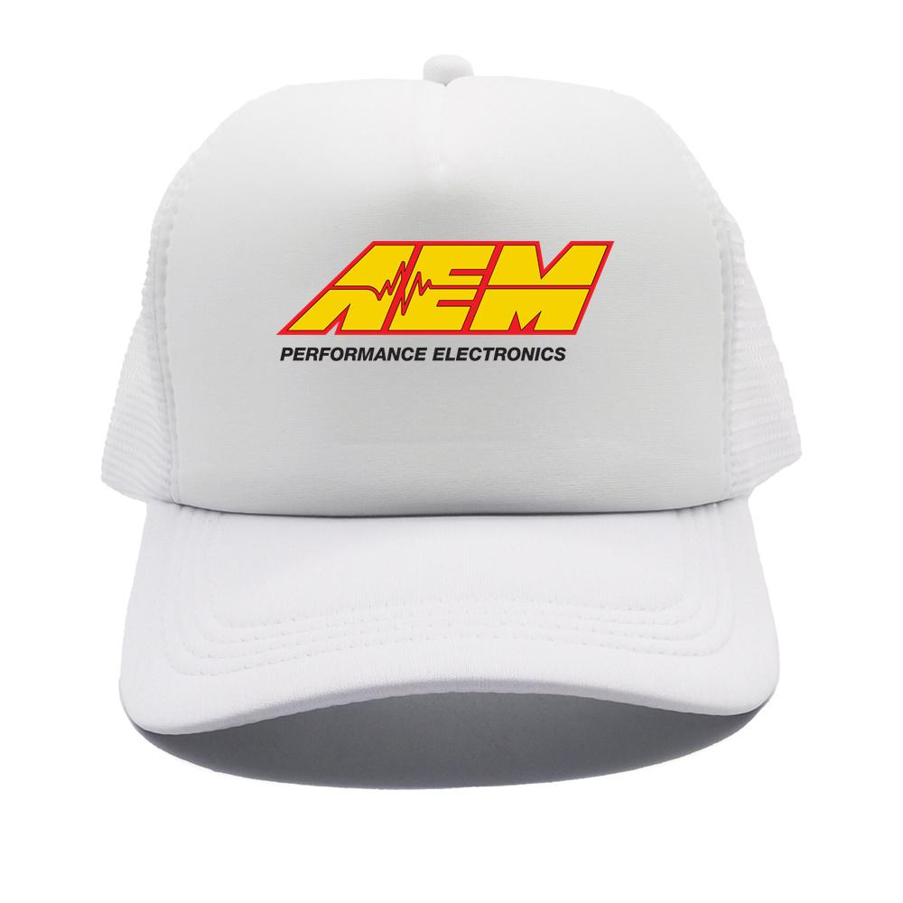 Aem Performance Electronics Trucker Cap Men Aem Hat Baseball Cap Unisex Outdoor Mesh Net Caps MZ-619