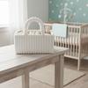 Cozy Material Flannel Diaper Organizer Large Capacity Multi-Pocket Diaper Organizer Portable Newborn Essentials