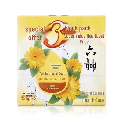Liùshén Calendula Disinfectant Soap 3-Pack