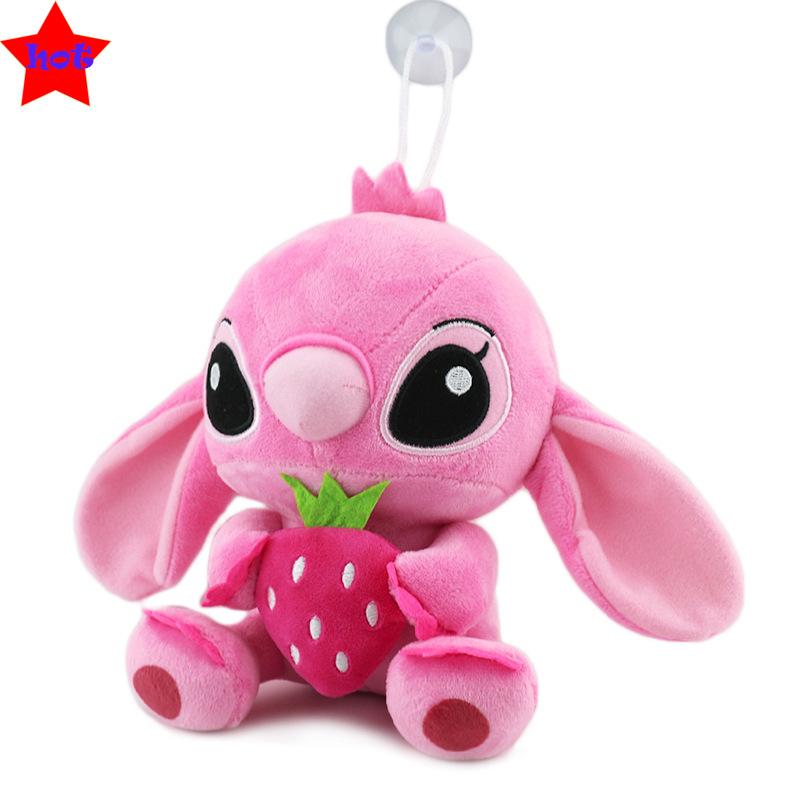Bambola Peluche Stitch Animale di Peluche Cartone Animato Aliena Regalo Creativo Cuscino Morbido Carino per Coppie