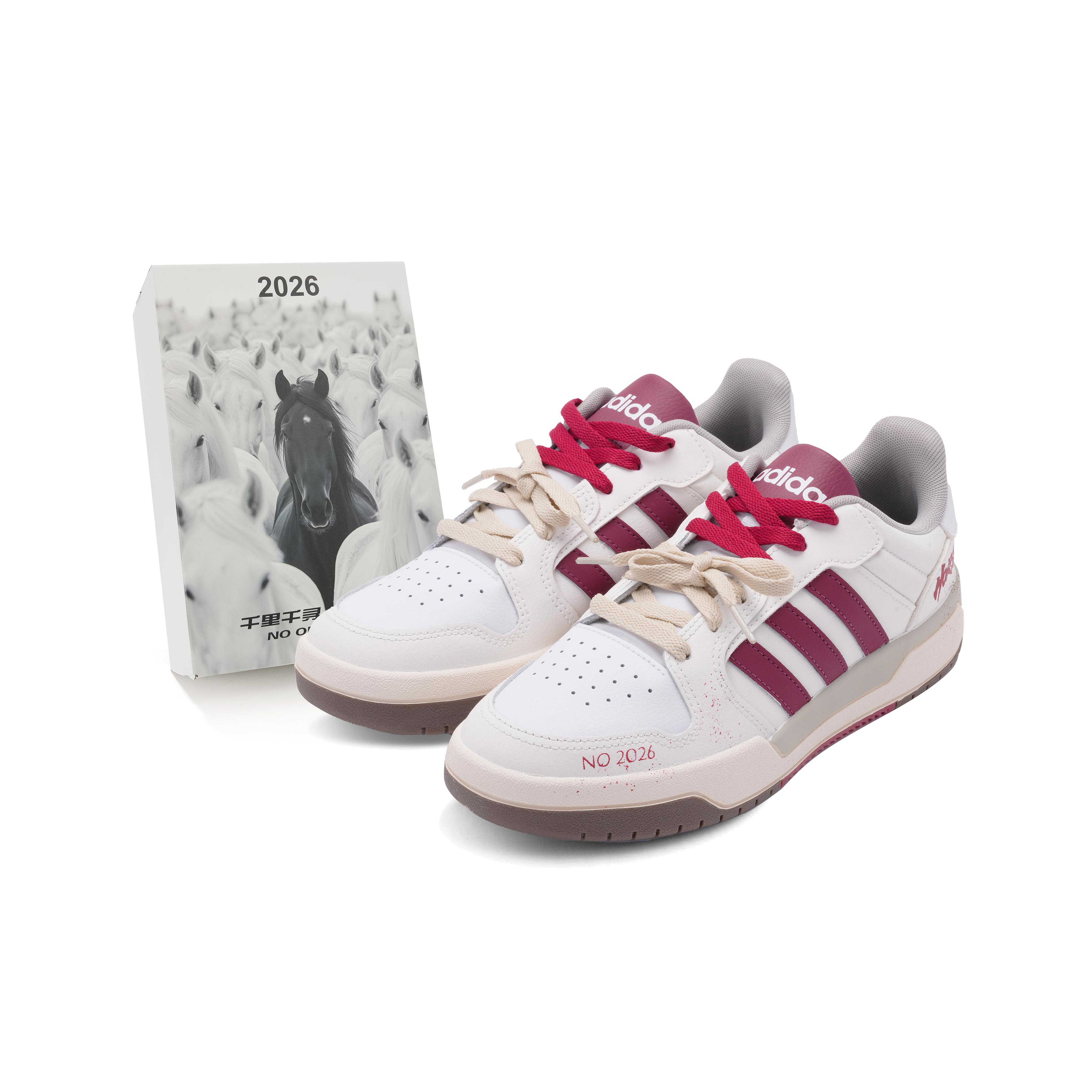 

Adidas Neo Entrap Abrasion Resistant Low top Skateboard Shoes Unisex White Red JQ3926(Team970-NO2026) 38