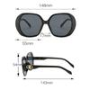 Retro Oval Sunglasses For Women Men Luxury Fashion Brand Female Sun Glasses Punk Unisex Stylish Shades Uv400 Colored Glasses