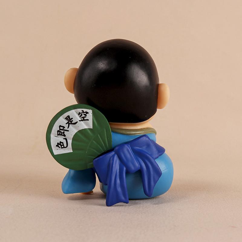 Funny Kimono Crayon Shin Chan Decoration Handmade Anime Surrounding Model Toy Gifts Ornaments Q Version Decoration
