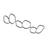 Upper Intake Plenum Gasket 292153CFA1 Fits For Kia Sedona Sorento 3.3L 2014-2020