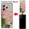 Customized DIY Soft Black TPU Silicone Phone Case For Redmi Note 14 13 Pro Plus Turbo 4 K80 K70 Pro K70E 14C 13C A3 A4 Pro