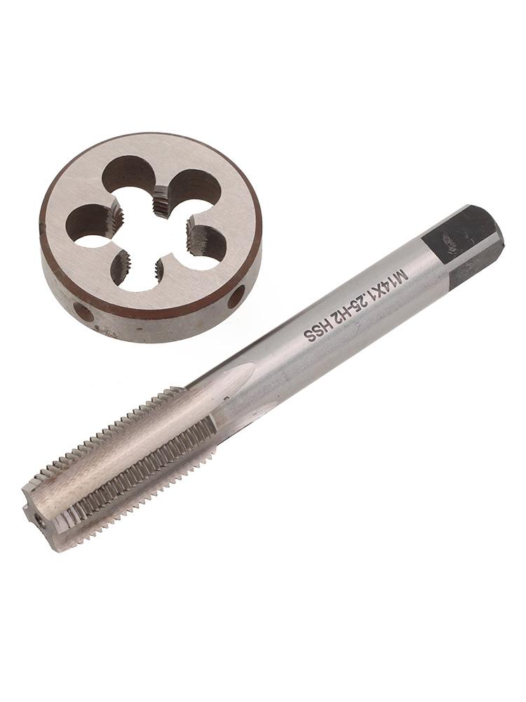 For M14 X 1.25 HSS Metric Right Hand Thread  Tap & Die Set 14mm X 1.25mm Pitch For M14 X 1.25 HSS Metric Right-hand Thread Tap China Mainland