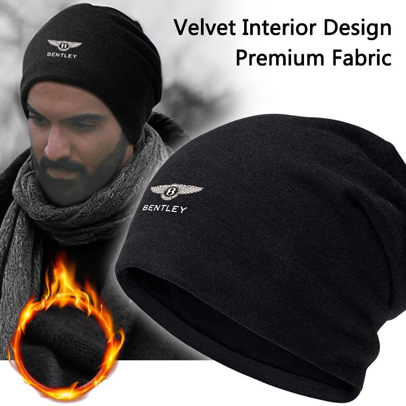 Unisex Autumn And Winter Cap Hip Hop Cap Windproof Hats Outdoor Windproof Sport Hat For Bentley GT MULLINER Auto Accessories