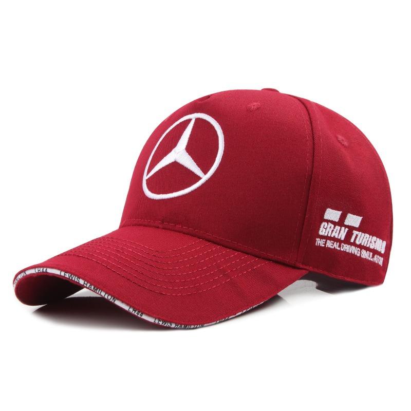 CRX1 Car Outdoor Sport Visor Cap Embroidery Baseball Casual Cap For Mercedes Benz AMG C200 C300 W108 W124 W126 W168 W169 W176 Sticker