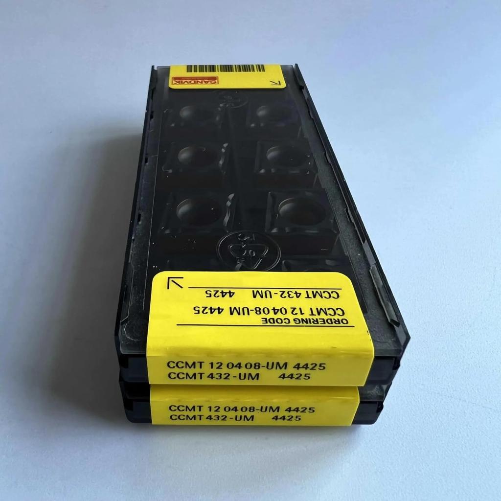 Original Sandvik / CCMT120408-UM 4425 /Carbide CNC Blade 10 PCS