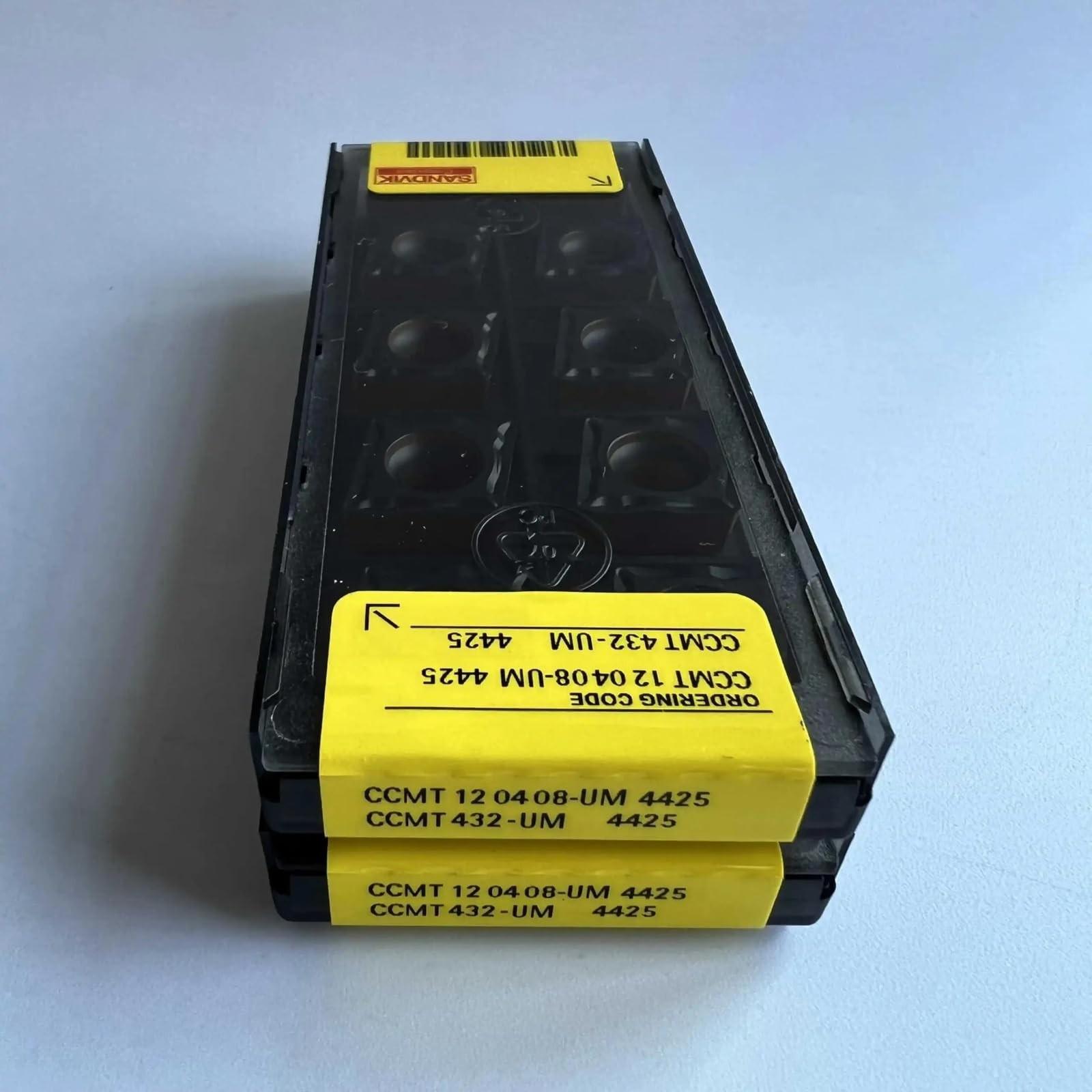 

Original Sandvik / CCMT120408-UM 4425 /Carbide CNC Blade 10 PCS