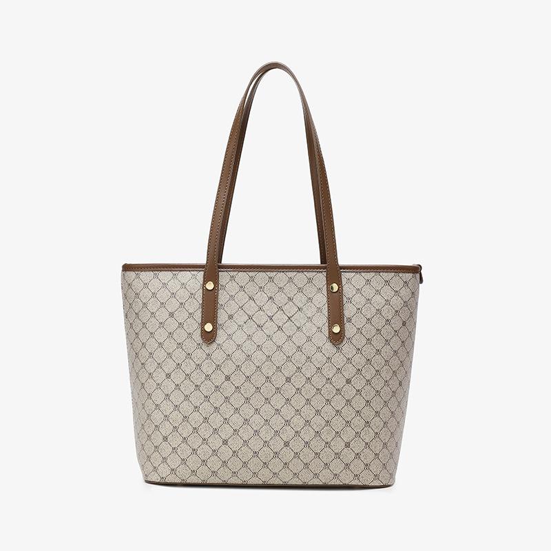 Large-capacity Bag, Women's Fashion, Versatile Single-shoulder Bag, Commuting Shopping Bag, Hand-held Tote Bag