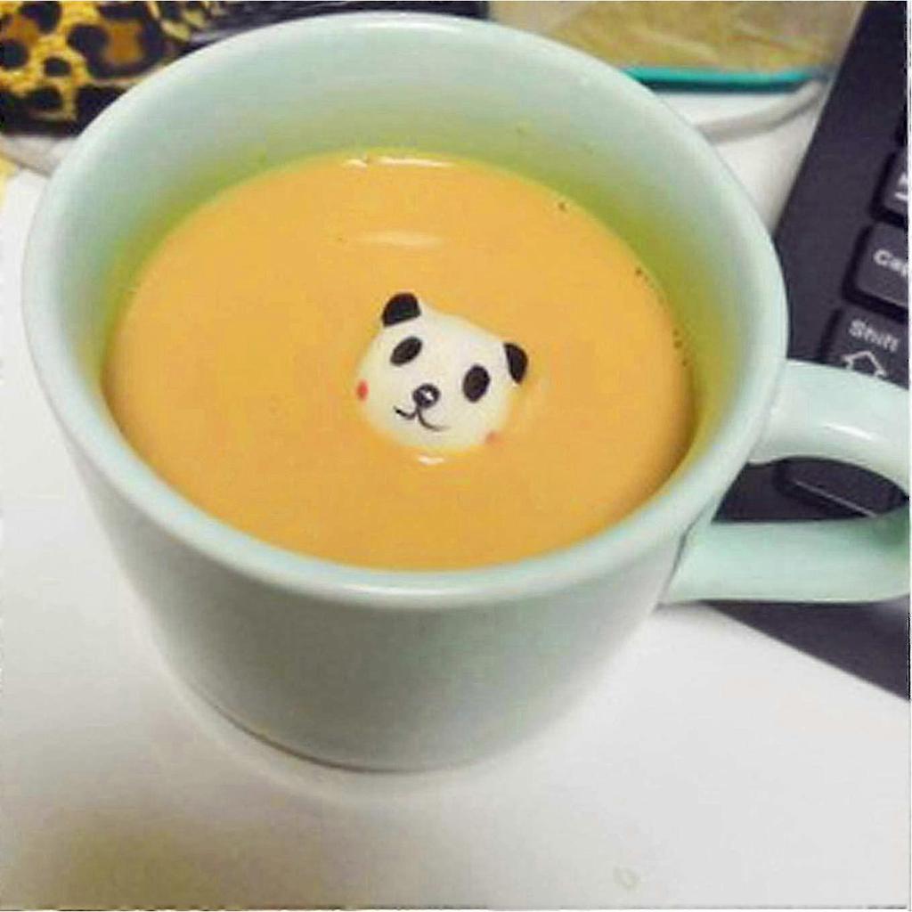 3D Cartoon Animal Ceramic Coffee Mug with Panda Design