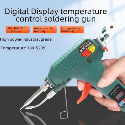 High-Power 80W Digital Display Soldering Gun with Automatic Tin Feeding