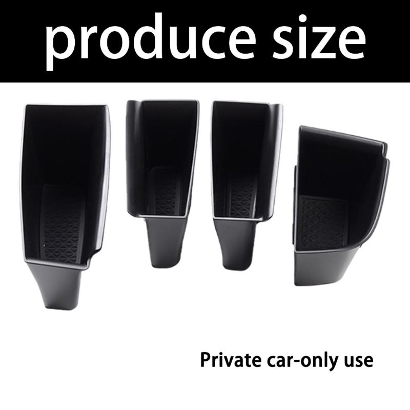Vehicle Side Doors Pocket Insert Auto Interior Accessories Door Panel Storage Box Pair Excellent For Auto CX30