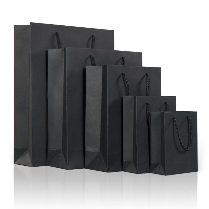 Handheld Cowhide Christmas Packaging Gift Bag