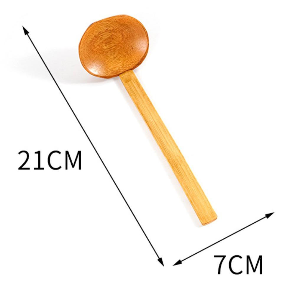 Wooden Wooden Rice Spoon Fish-shaped Slotted Spoon New Soup Spoon Kitchen Tool