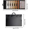 Large Capacity File Organizer 6 Pockets File Storage Bag Portable Hanging File Folders  Office