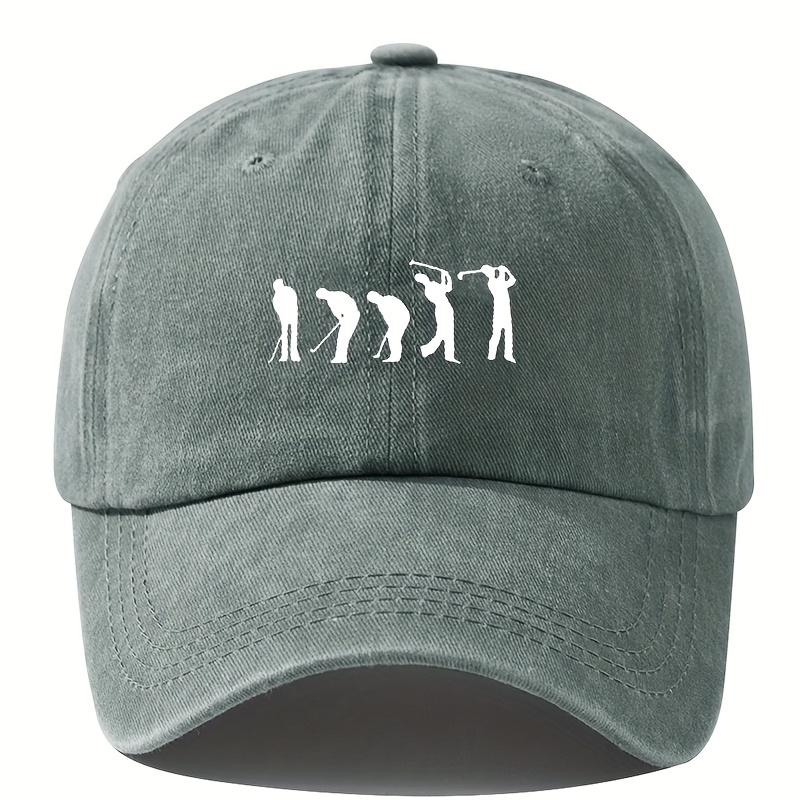 Fashionable Printed Baseball Cap for Outdoor Travel, Sun Shading, Fishing, Men's and Women's Hip-hop, Dad, Truck Driver Hat