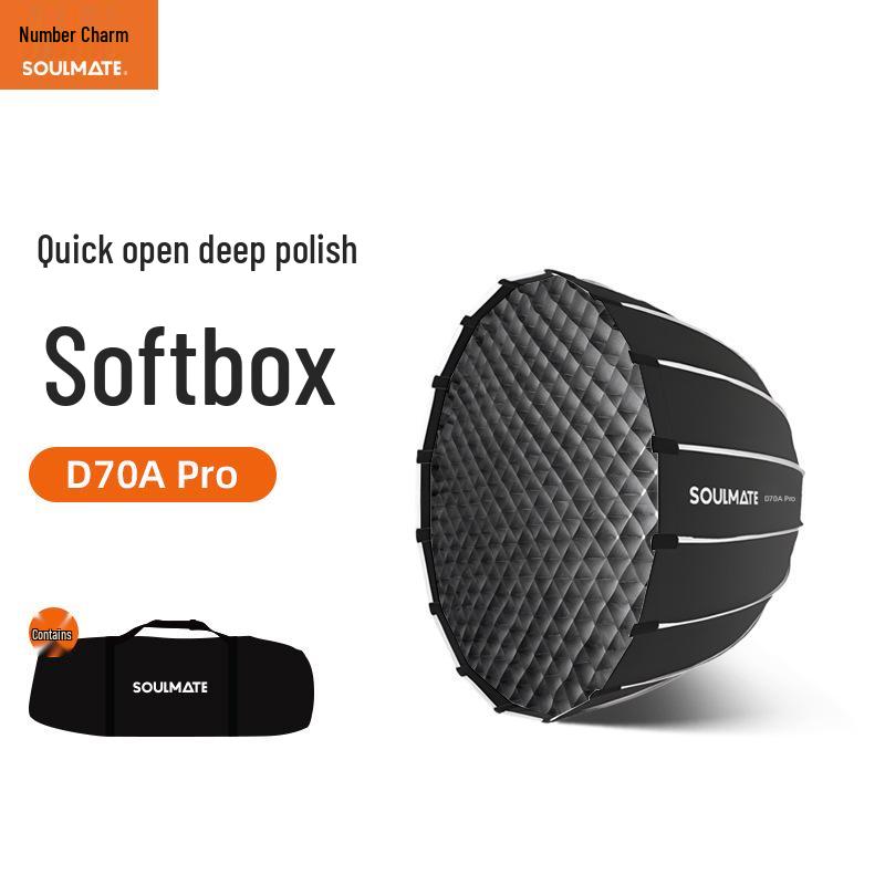 

8-Shape Quick Release Parabolic Softbox (60/90CM) - Photography & Video Light Diffuser