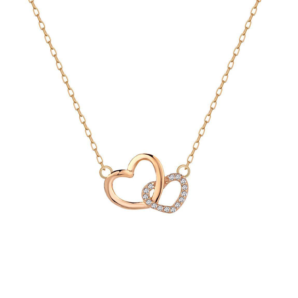

Ожерелье с сердечками из серебра 925 пробы Premium Sense Simple Heart Neck Chain Ins Niche Delicate Clavicle Chain 925 Silver