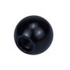 Aluminum Alloy Gearshift Knob with Smooth Round Ball Form for Enhanced Driver Comfort and Reliable Use in Various Cars