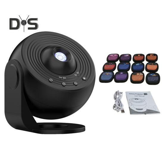 Lampa projekcyjna kompatybilna z Bluetooth z timerem, obracana o 360 stopni, z regulowanym ostrym światłem, lampka nocna sufitowa, lampa projektora gwiazd