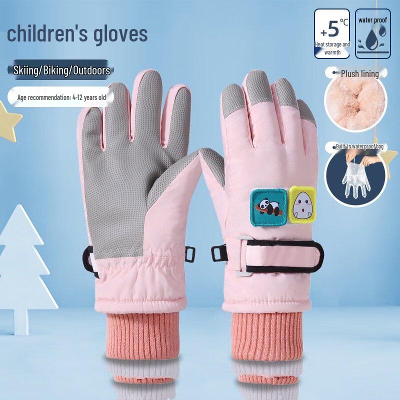 Kids  Winter Ski Gloves