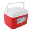5L Cooler Box Portable Insulin Cooler Box Home Camping Portable Refrigerated Food Cooler Red