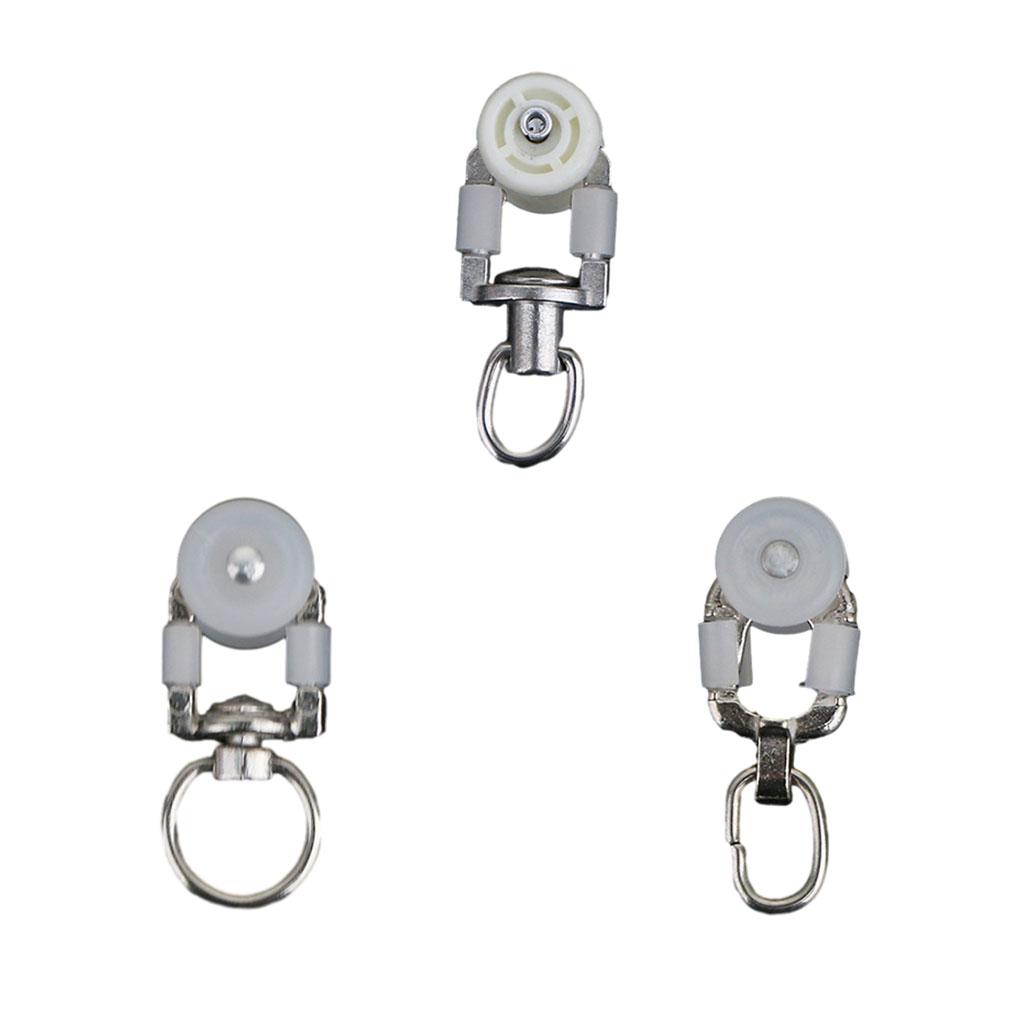 PP Durable Curtain Track Glider Wheel For Smooth Operation Curtain Accessories Curtain Track Wheel