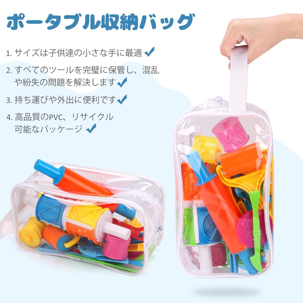 REMOKING Clay Tool Set for Educational Sand Adventure Clay for Toddlers and Indoor Sand Sand and Perfect for Preschool and Kindergarten Gift for Boys