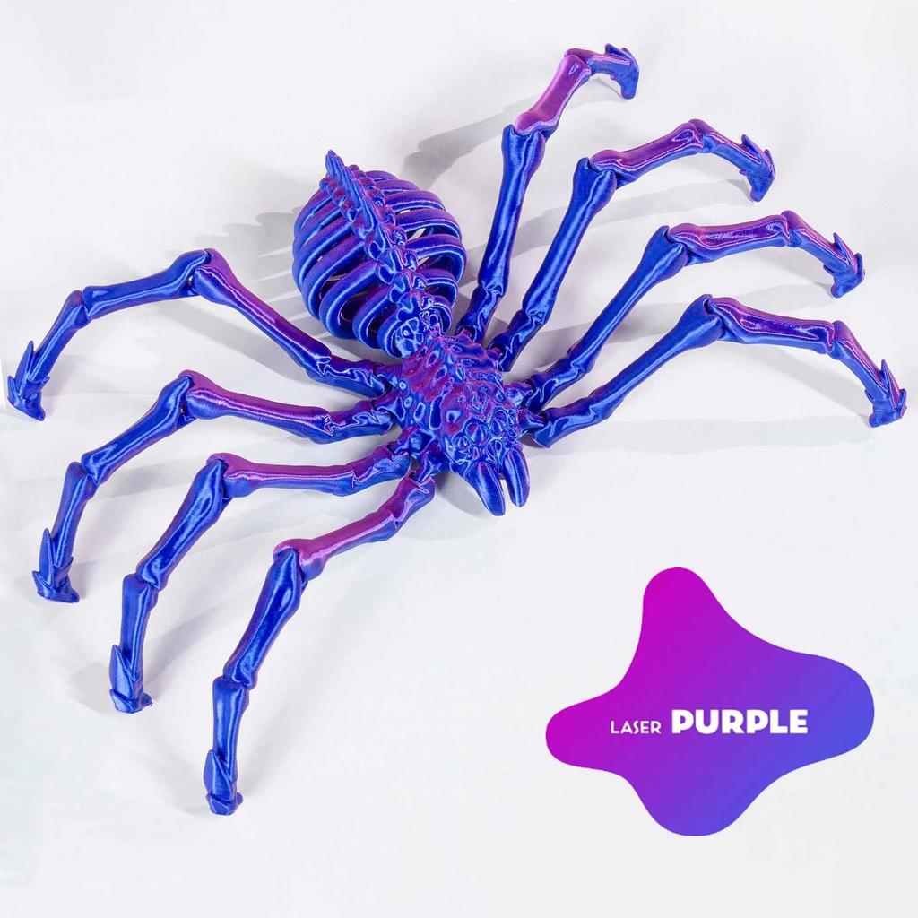 Simulare Imprimare 3D Păianjen Noutate Elasticitate Păianjen Fosforescent Articulații Creative de Contracție Jucărie Model Insectă Mobilă