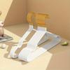 Gold Hook Impregnated Plastic Clothes Hanger Anti Slip,household Seamless Dormitory Clothes Hanger,stainless Steel Anti Slip