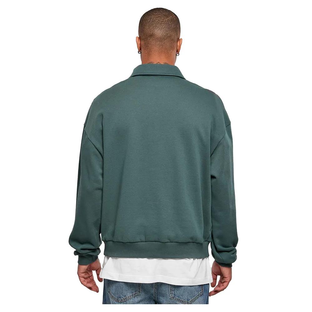 Urban Classics Sweatshirt with Half Zip Shirt Collar