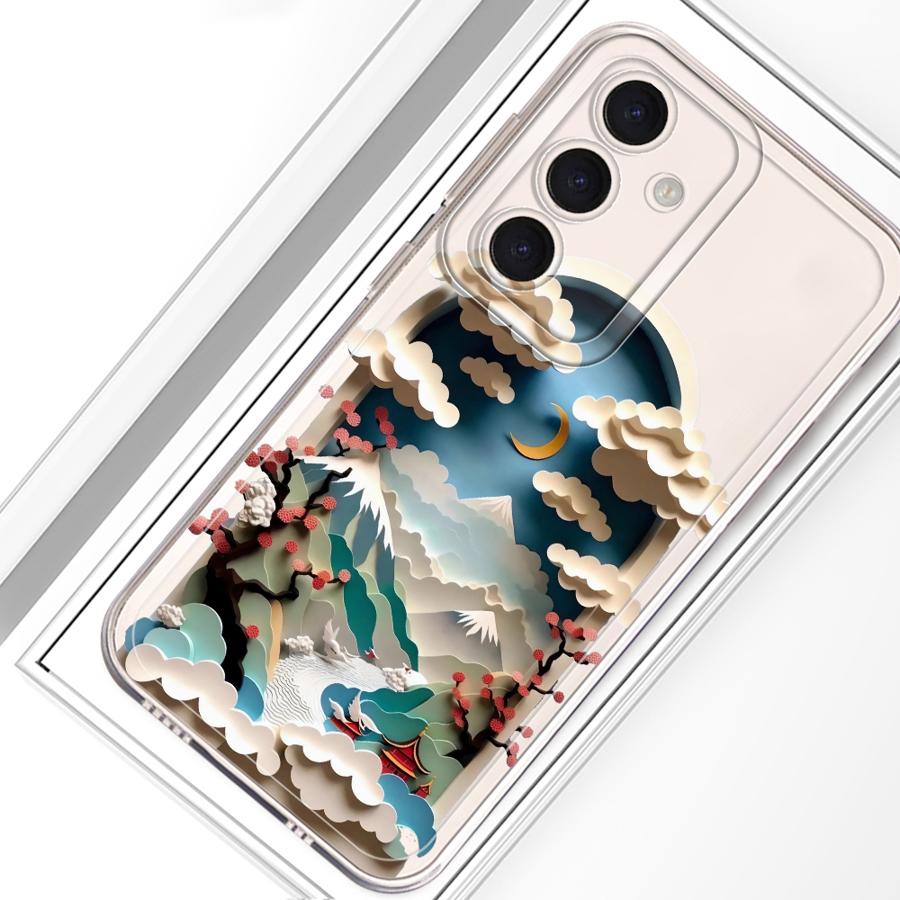 Case for Samsung Galaxy A54 A15 A14 A16 A52 A31 A25 A51 A33 A52 A55 A23 A34 A35 A26 A24 A56 A50 A36 A13 Phone Cover Summer Sky