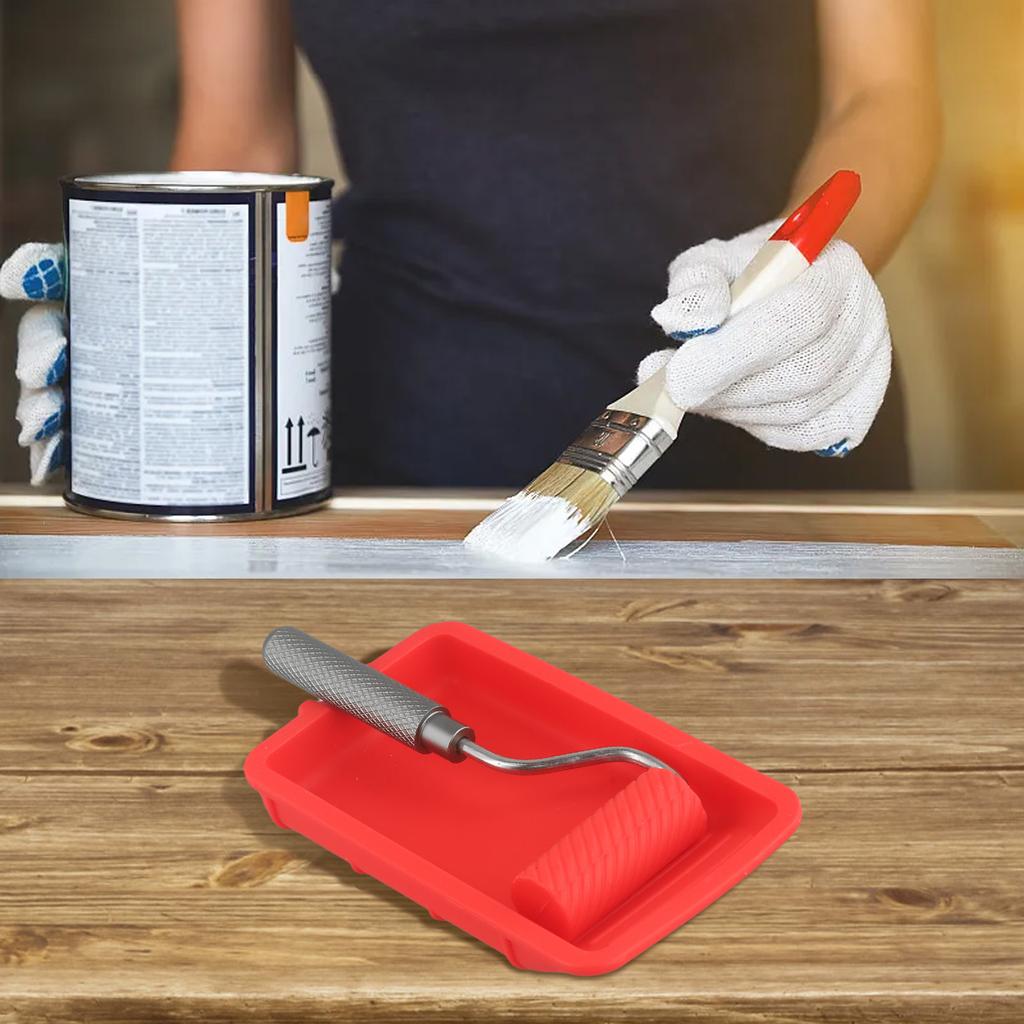 Artistic Paint Tools Paint Tool Tray Ergonomic Handle Multi-purpose Painting Tool Construction Tools Home Renovation